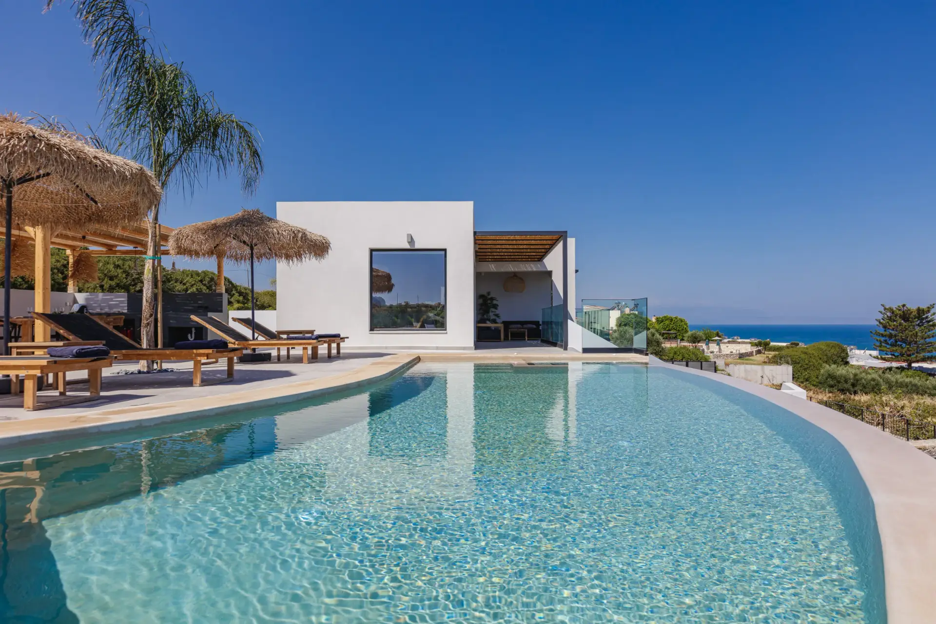 Luxury villas in Crete with private pool and superb seaview